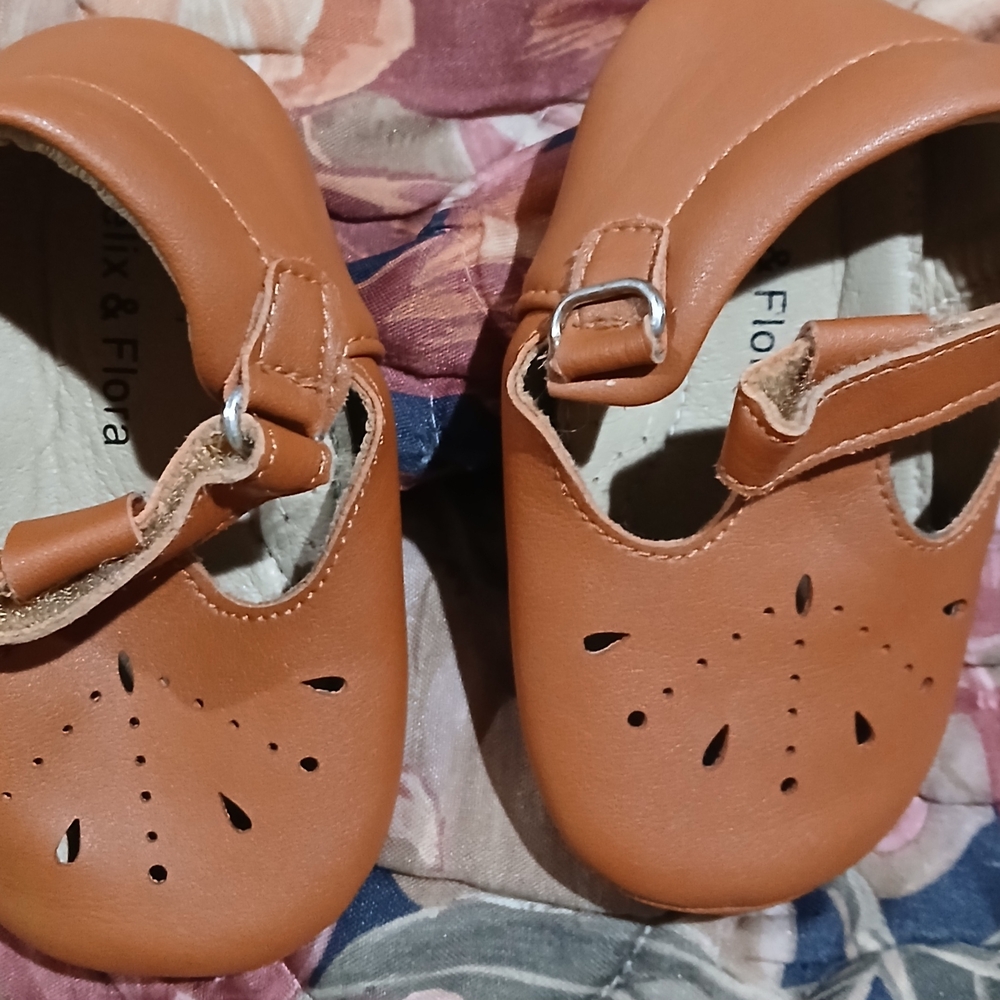 Brown Baby Walker Shoes